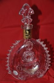 Baccarat Louis xiii Remy Martin Grand Champagne Cognac bottle