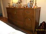 Beautiful Bassett sideboard from the dining room suite. Very roomy and great storage!