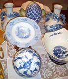 Some of the outstanding blue and white collection....lots of PAIRS for those of you who love symmetry!