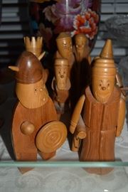 Cute little carved figurines from Ireland
