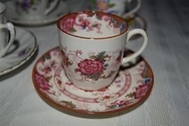 Cauldon China Teacup/Saucer (England)