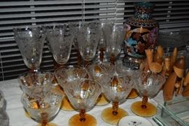 Beautiful stemware