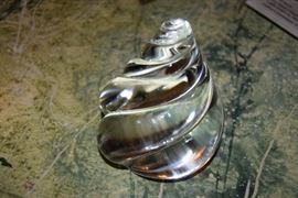 Steuben Glass Seashell
