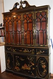 Asian design china display cabinet