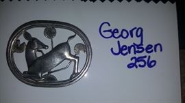 Georg Jensen brooch (256)