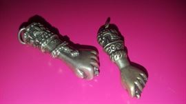 Lucky Figa Silver Charms