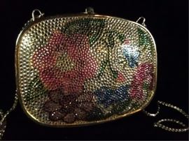 JUDITH LEIBER SWAROVSKI CRYSTAL PURSE