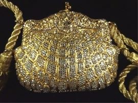 JUDITH LEIBER SWAROVSKI CRYSTAL PURSE