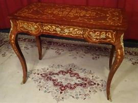LOUIS XV STYLE MARQUETRY WRITING DESK