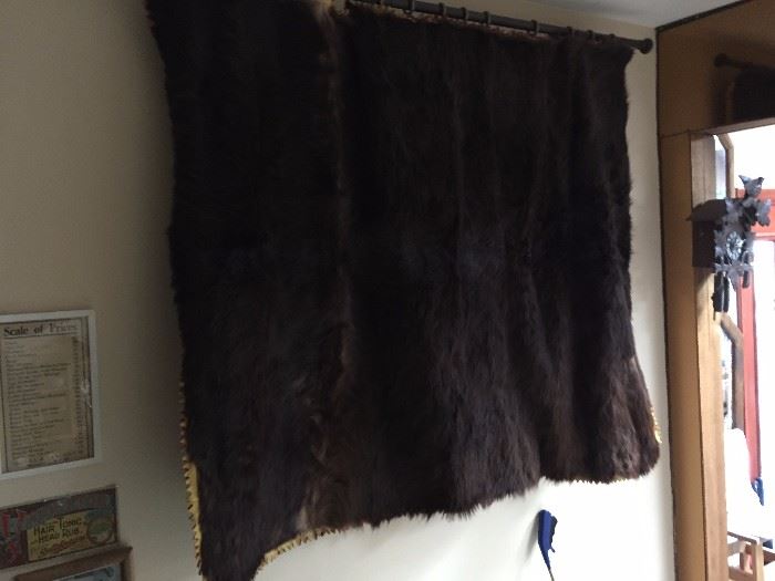 Old Horse hair blanket... perfect shape