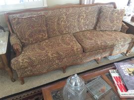 Early American maple sofa