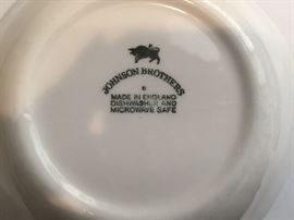 Some pieces of microwave safe and some are older pieces