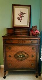 Antique matching dresser