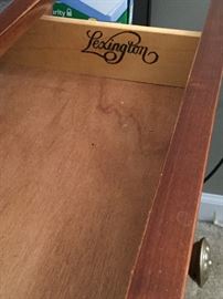 manufacturer mark of desk