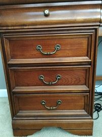 drawers of desk