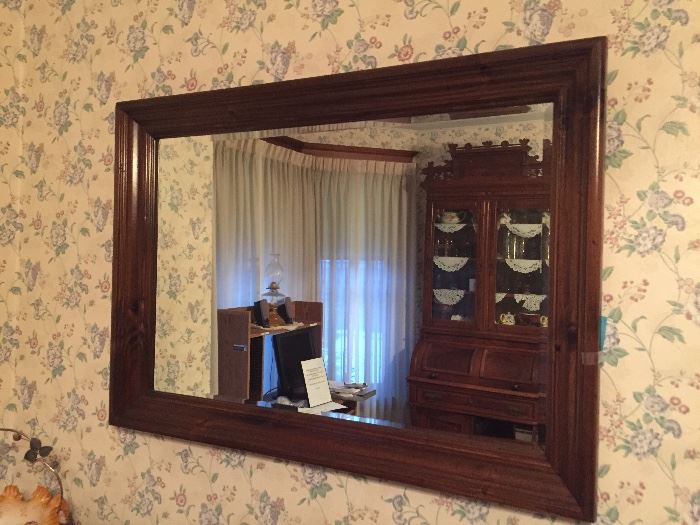 Mid century Wall mirror $125