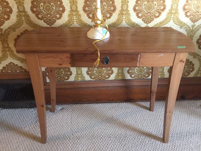 But now PAYPAL $30 sofa table with drawer