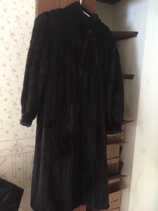  Buy it now PAYPAL *$900 Full-length mink coats size large