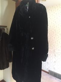 Buy it now PAYPAL $500 black Seal coat size medium