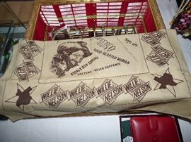 Vintage Willie Nelson concert scarf 