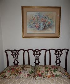 Henredon Chippendale Queen headboard