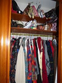 Ladies quality clothing incl Talbot's, Vera Bradley purses & designer shoes, purses