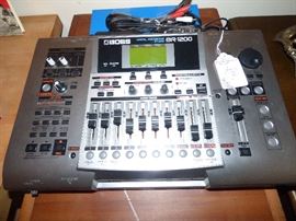 Boss BR-1200 recording studio