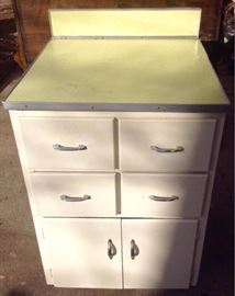 Vintage kitchen cabinet