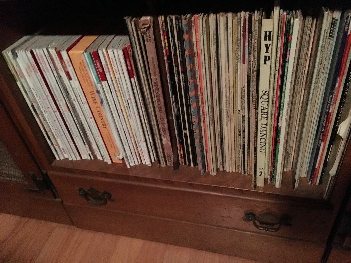 Some records, books