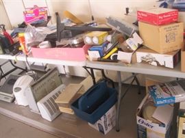 Fans and space heaters - many to choose from