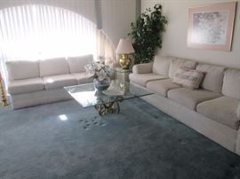 fantastic brass base coffee table