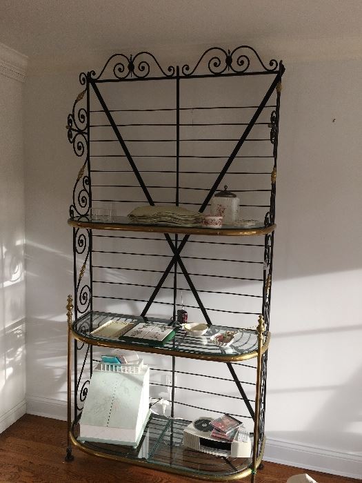 Authentic French bakery Bakers Rack