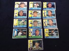 1960 Topps Baseball cards San Francisco Giants