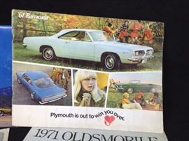 1967 Plymouth Barracuda dealers brochure