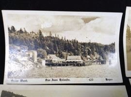 Orcas Island Washington Vintage postcards by Boyer