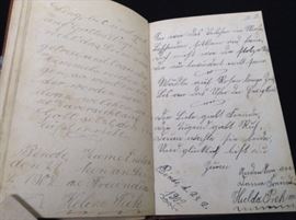 1902 autograph album