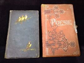 Antique autograph albums European