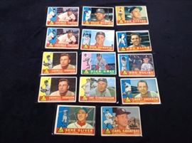 1960 Topps Baseball cards
