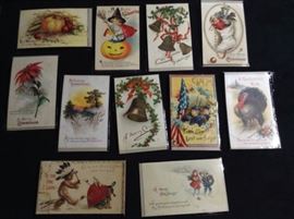Vintage Victorian German Cutouts Scrap Die Cuts Cards Advertising