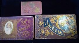 Antique autograph albums