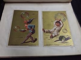 Vintage Victorian German Cutouts Scrap Die Cuts Cards Advertising