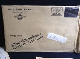 Jack Armstrong model airplanes