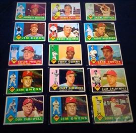 1960 Topps baseball cards Philadelphia