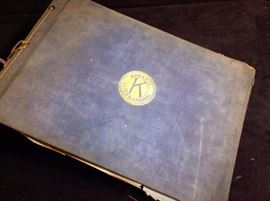 1928 Kiwanis International Convention commemorative album for the chairman with photos of Hec Ed Pavilion dedication and other early Seattle original photos. 

