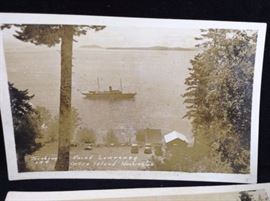 Orcas Island Point Lawrence postcard collection