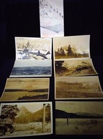 Antique postcards Mountain Theme