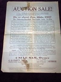 1937 American Reactionary Political Ephemera 