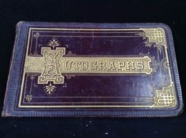 Antique Autograph albums