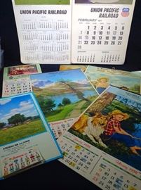 Vintage Advertising calendars