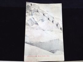 Hiking Mt Tacoma postcard